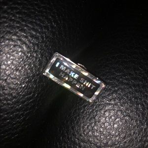 Supreme 'I make sh** happen' pin FW18